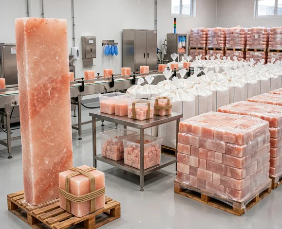 Bulk food grade pink salt wholesale supply with purity and food safety certification and consistent supply chain