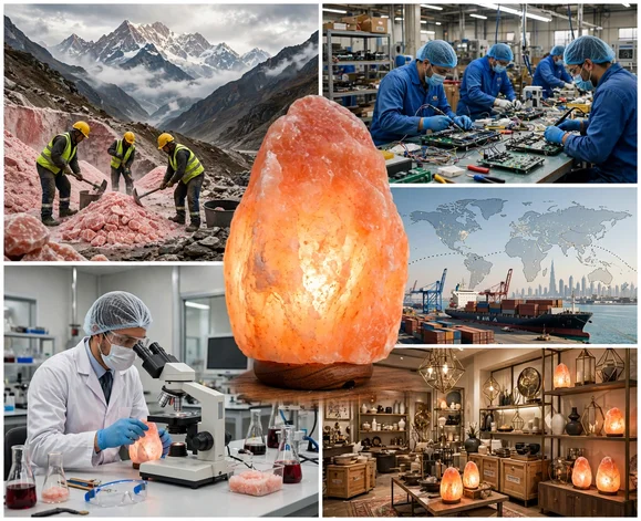 Why choose us as wholesale Himalayan salt lamps UAE partner manufacturer direct supply chain quality control authentic mineral international safety standards